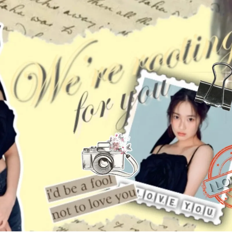 Behind-the-scenes cut of Kim Hyeyoon