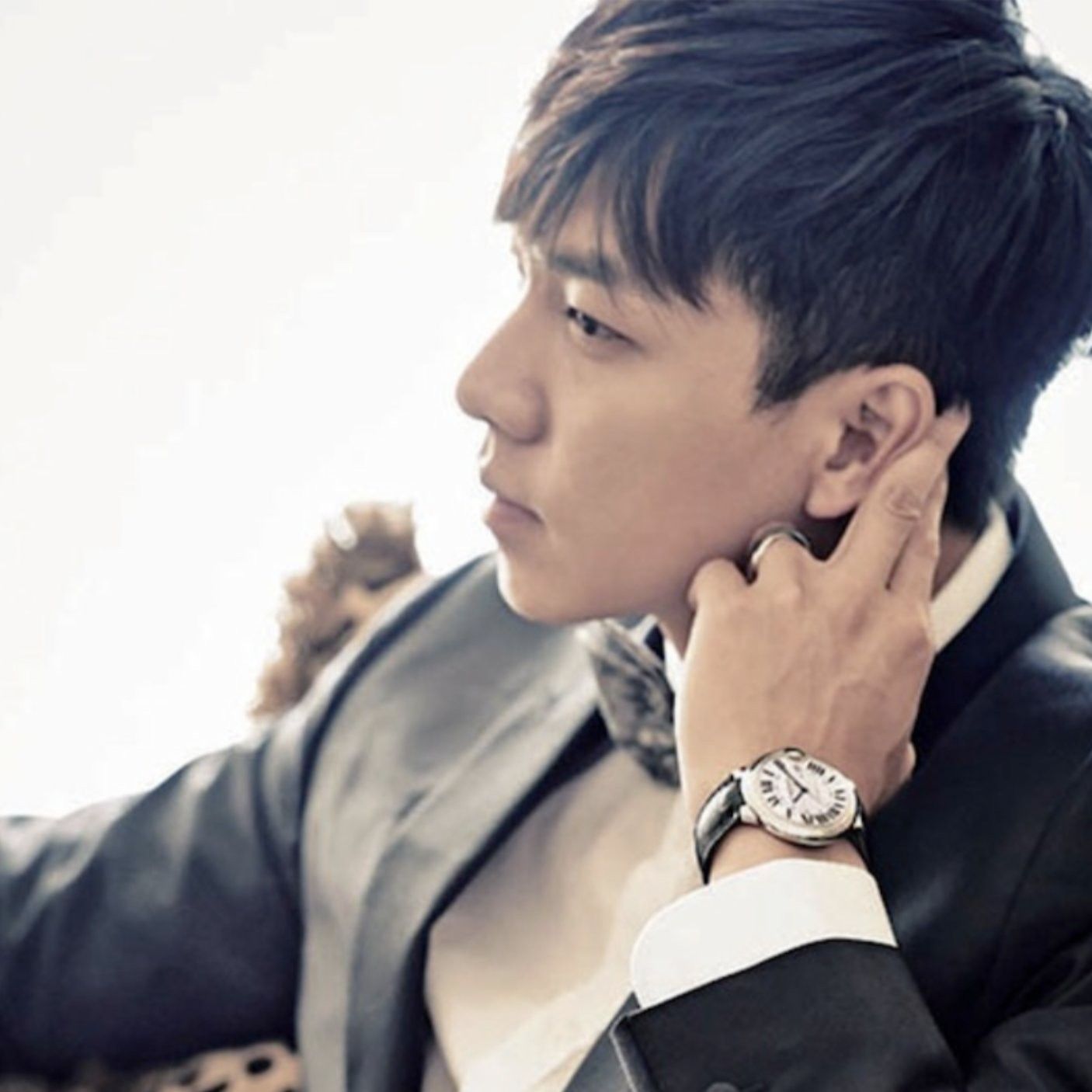 粉丝拍下的李升基瞬间