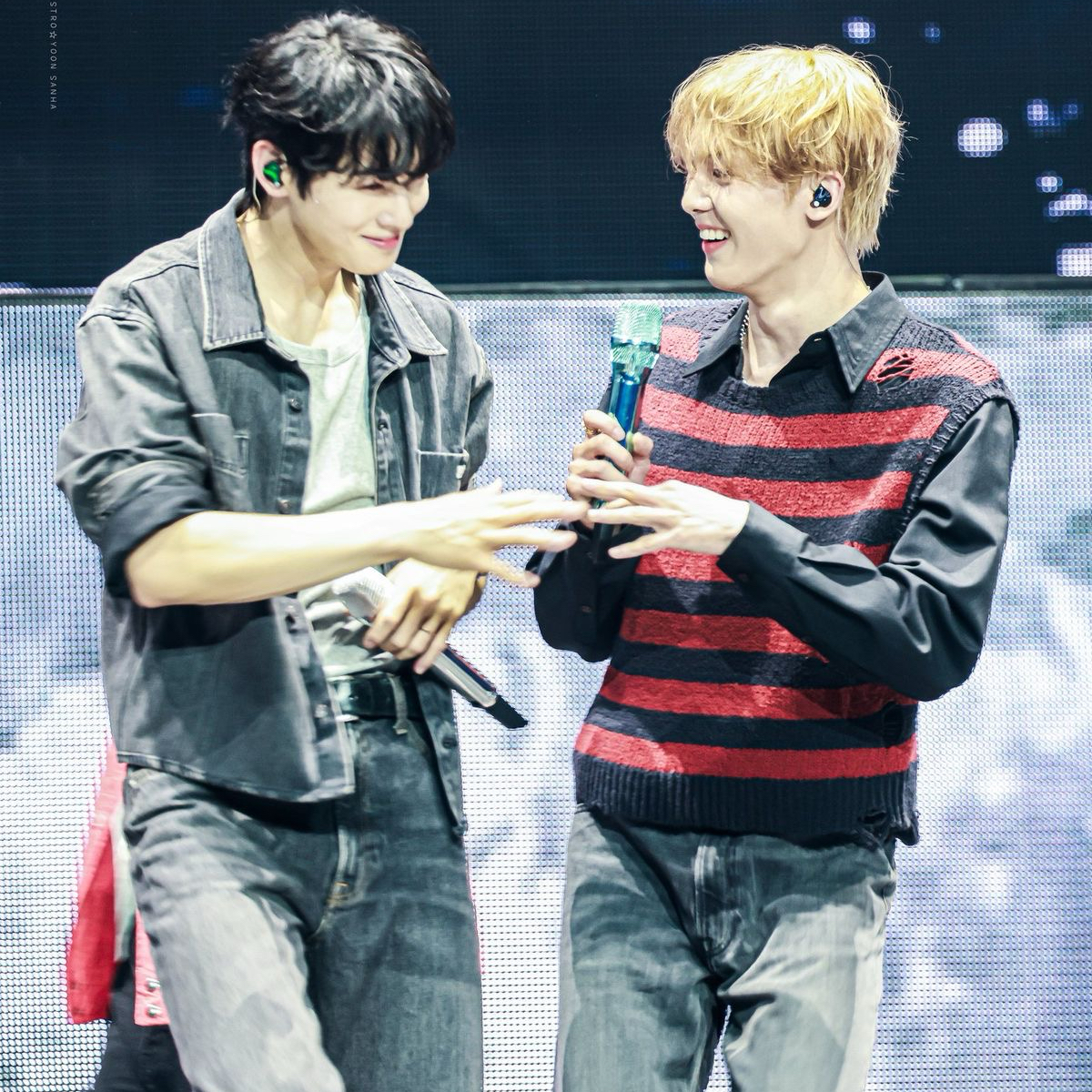 Cuplikan di balik layar dari Yoon Sanha