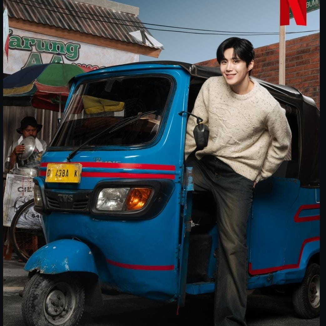 Behind-the-scenes cut of Kim Seonho