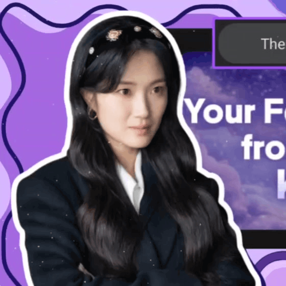 Behind-the-scenes cut of Kim Hyeyoon