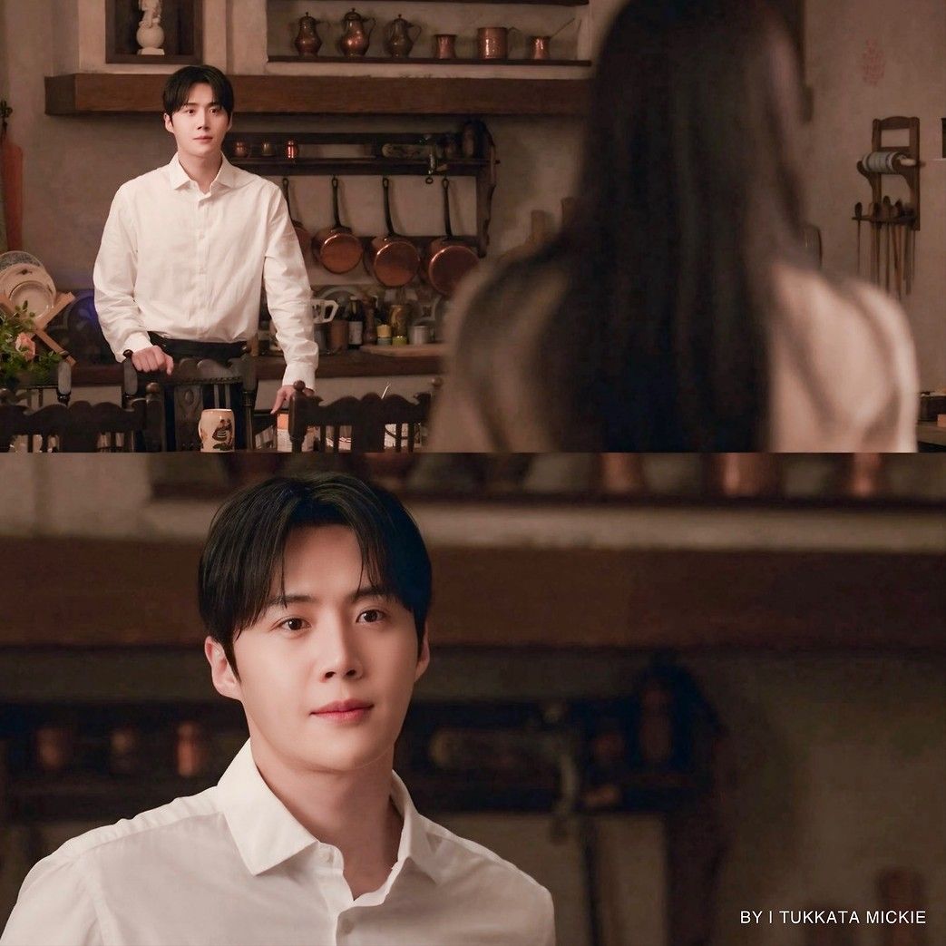 Behind-the-scenes cut of Kim Seonho