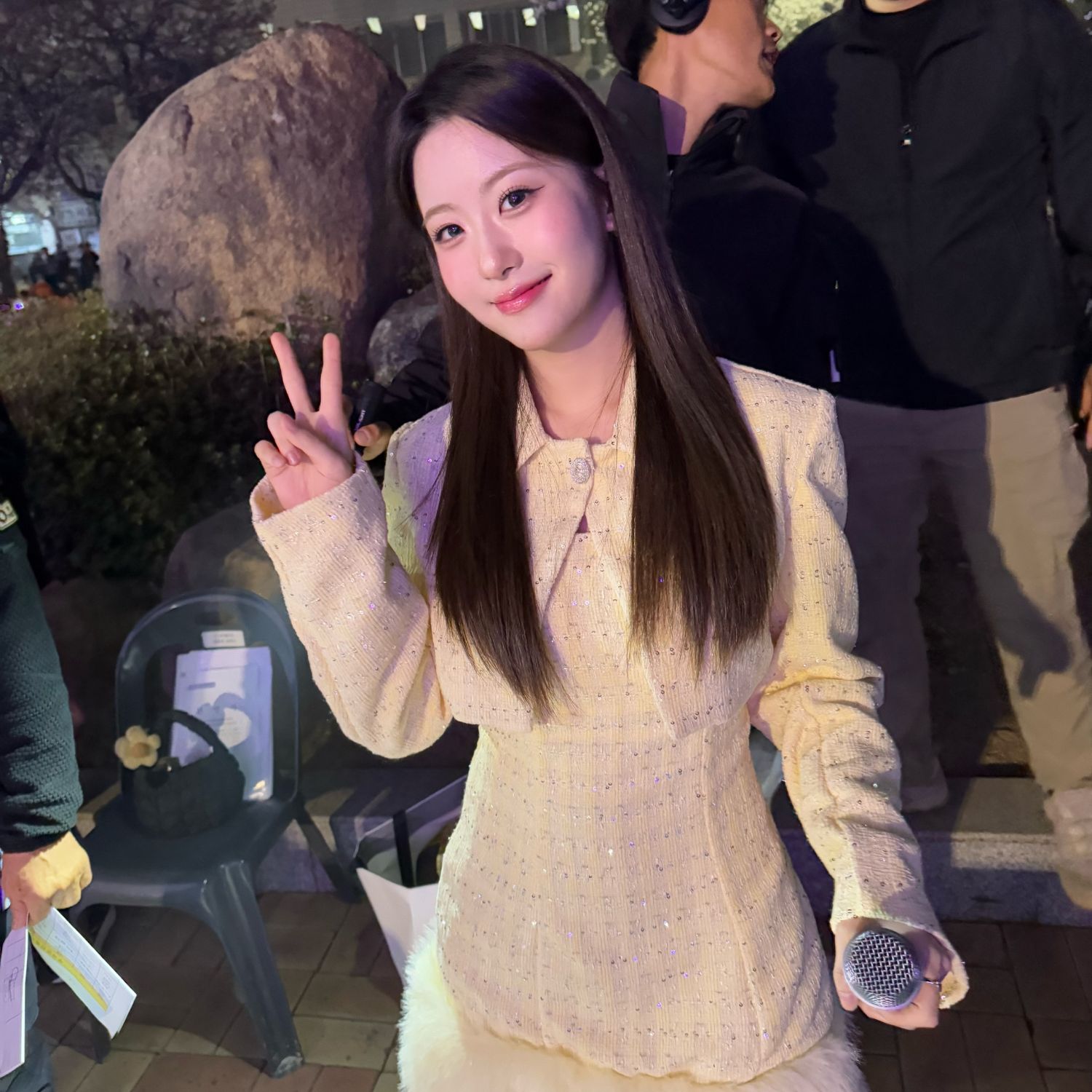 粉絲拍下的Oh Yujin瞬間