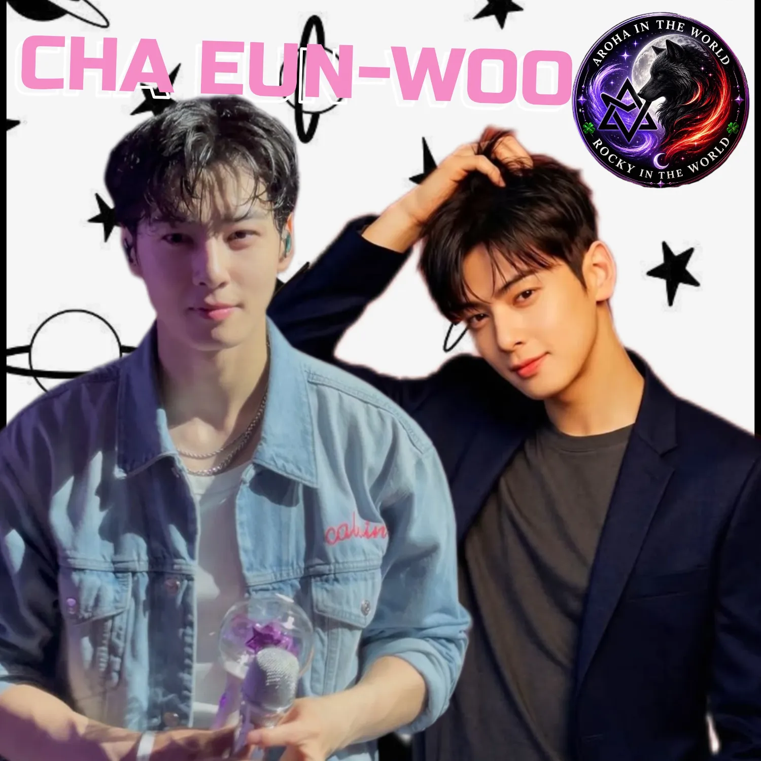 Recent activity shot of Cha Eunwoo