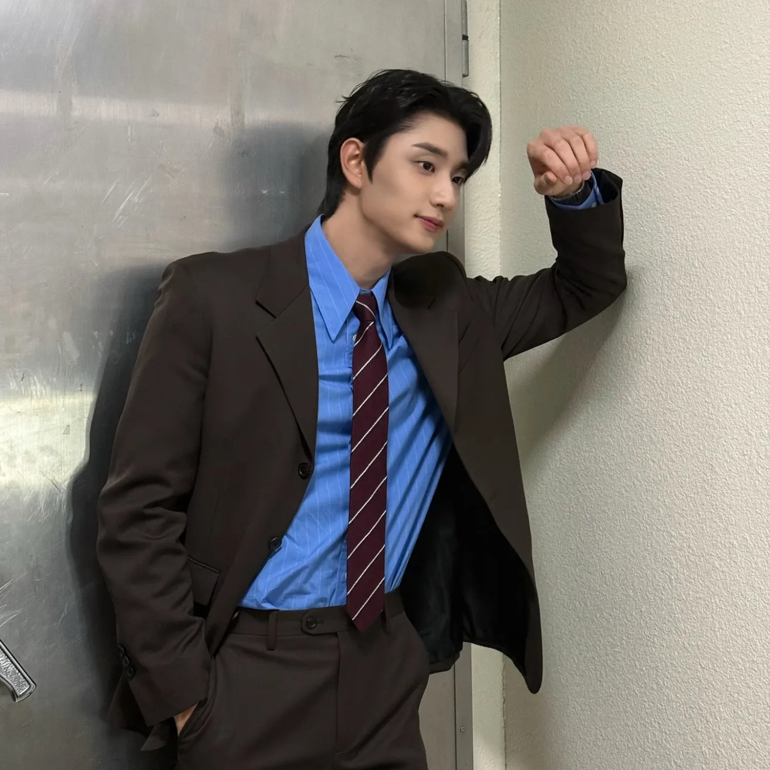 A moment captured by a fan of Kim Jaewon