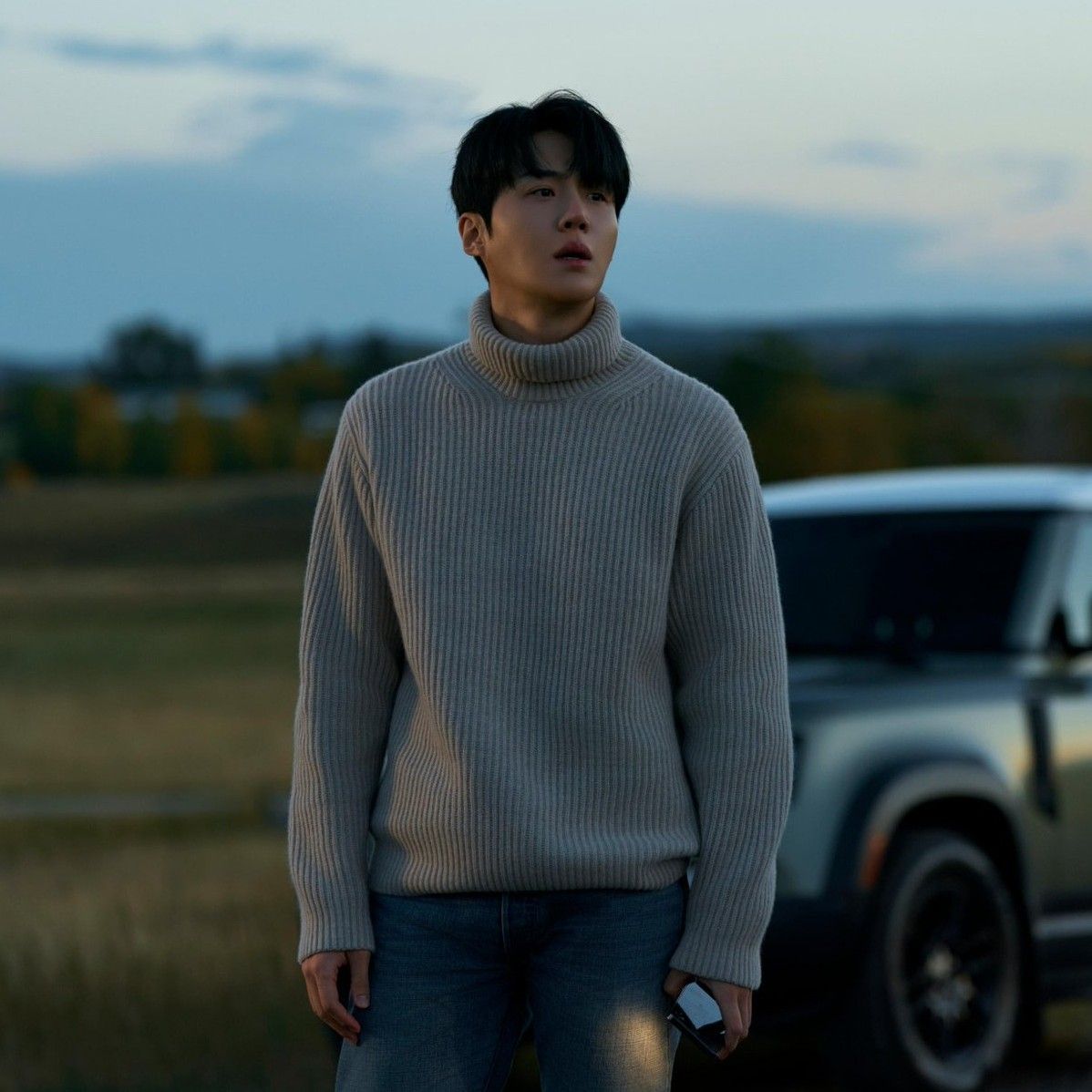 A moment captured by a fan of Kim Seonho