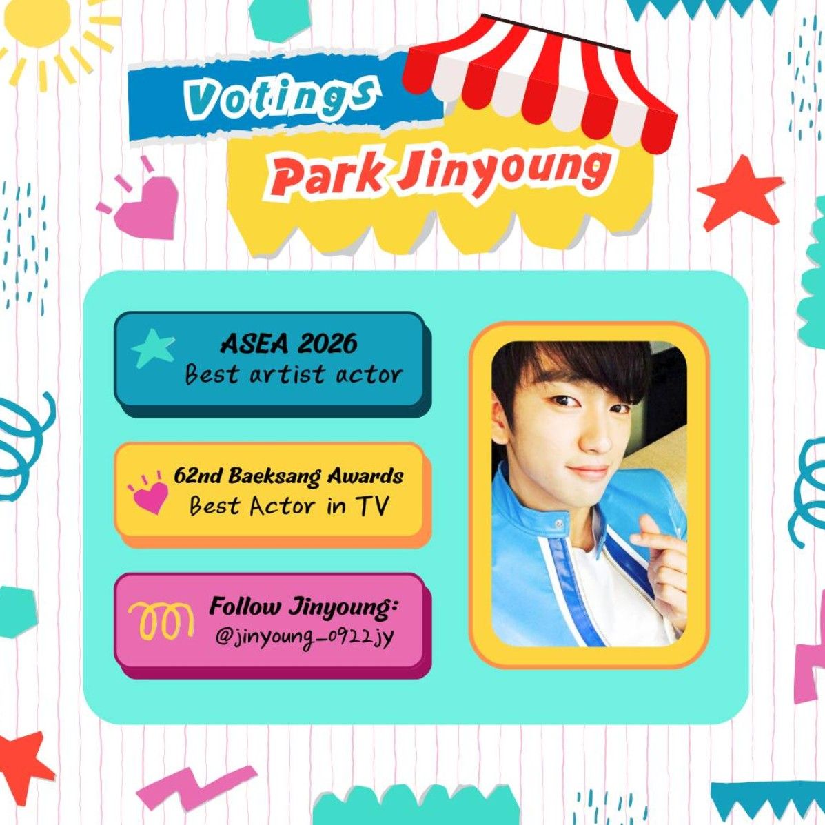 Latest photo of Park Jinyoung