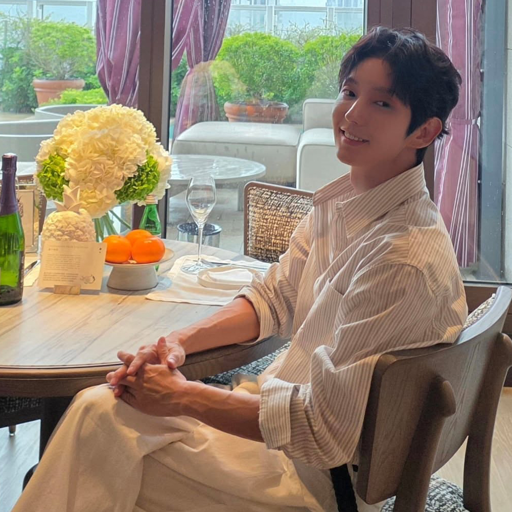 Recent activity shot of Lee Joongi