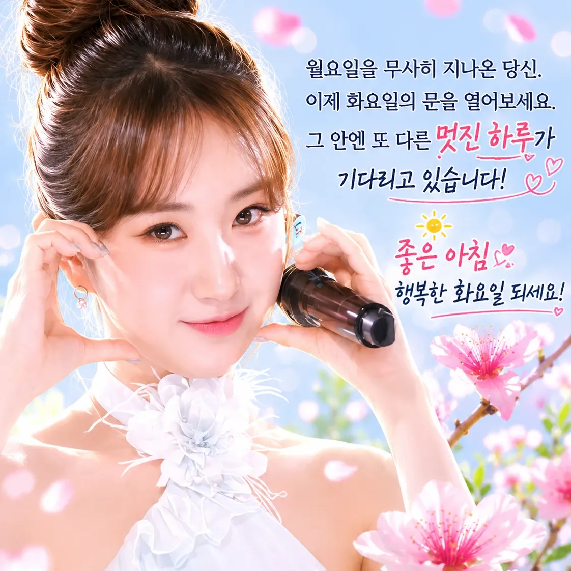 Momen yang diabadikan oleh penggemar Jeon Yujin