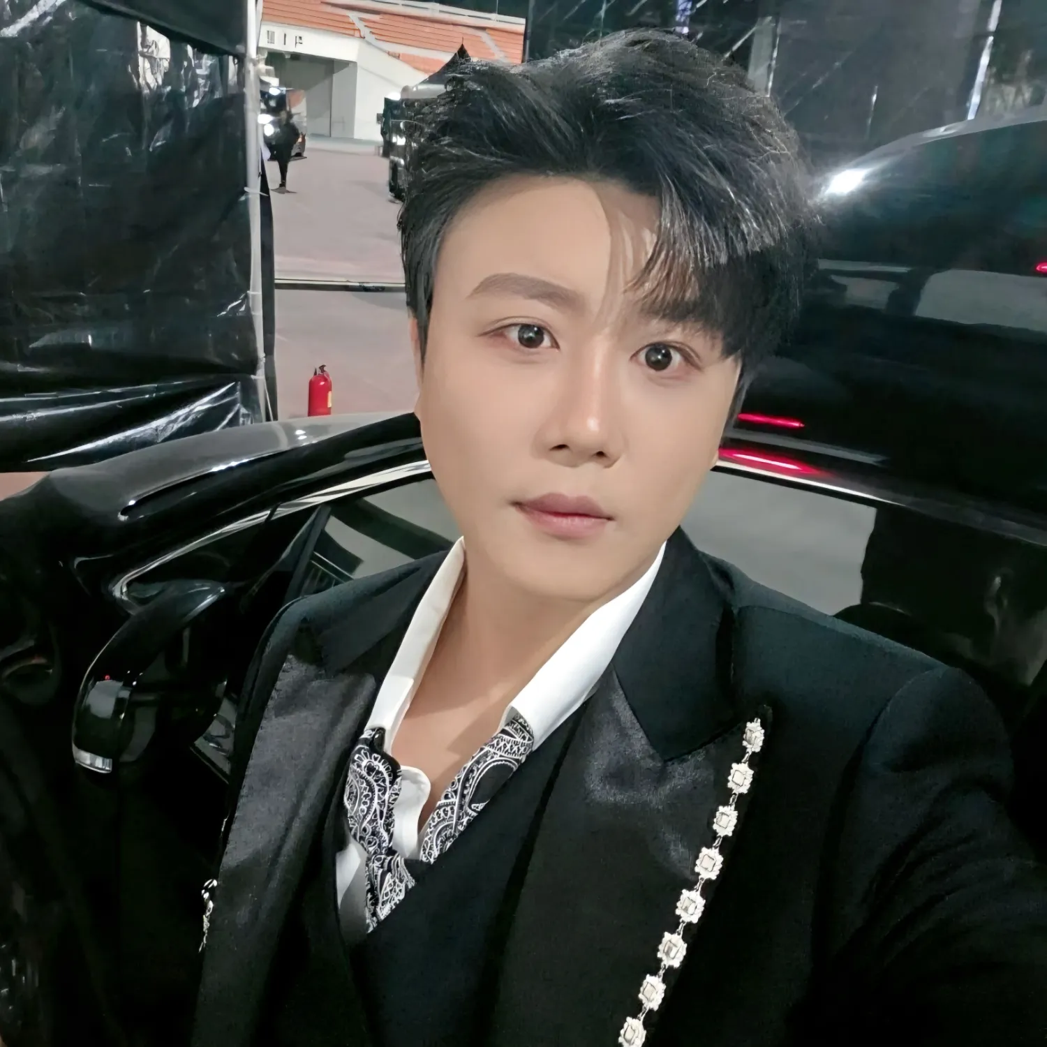 Behind-the-scenes cut of Jin Haesung