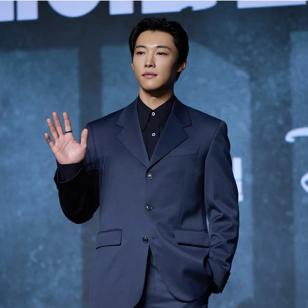 Behind-the-scenes cut of Woo Dohwan