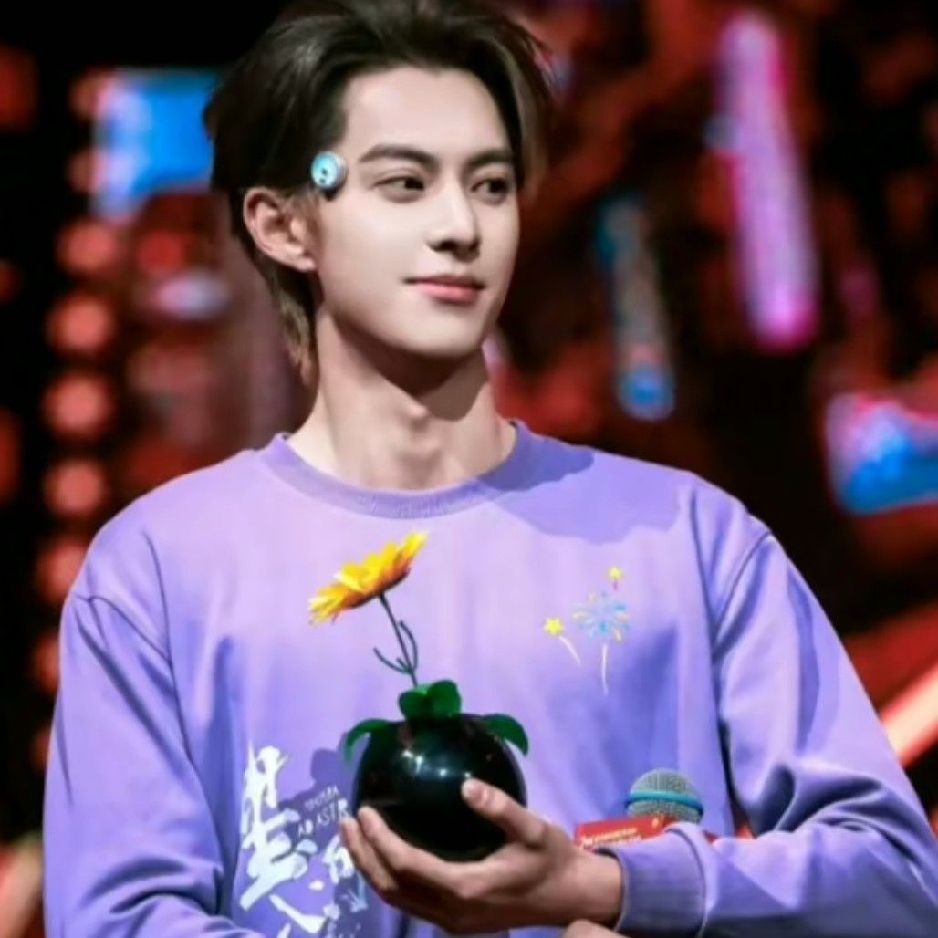 A moment captured by a fan of Dylan Wang