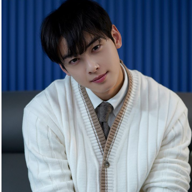 A moment captured by a fan of Cha Eunwoo