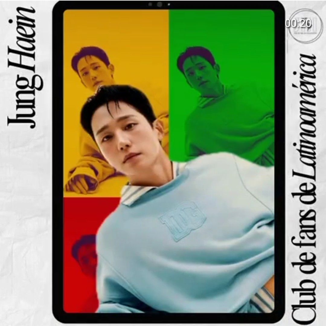 粉絲拍下的丁海寅瞬間