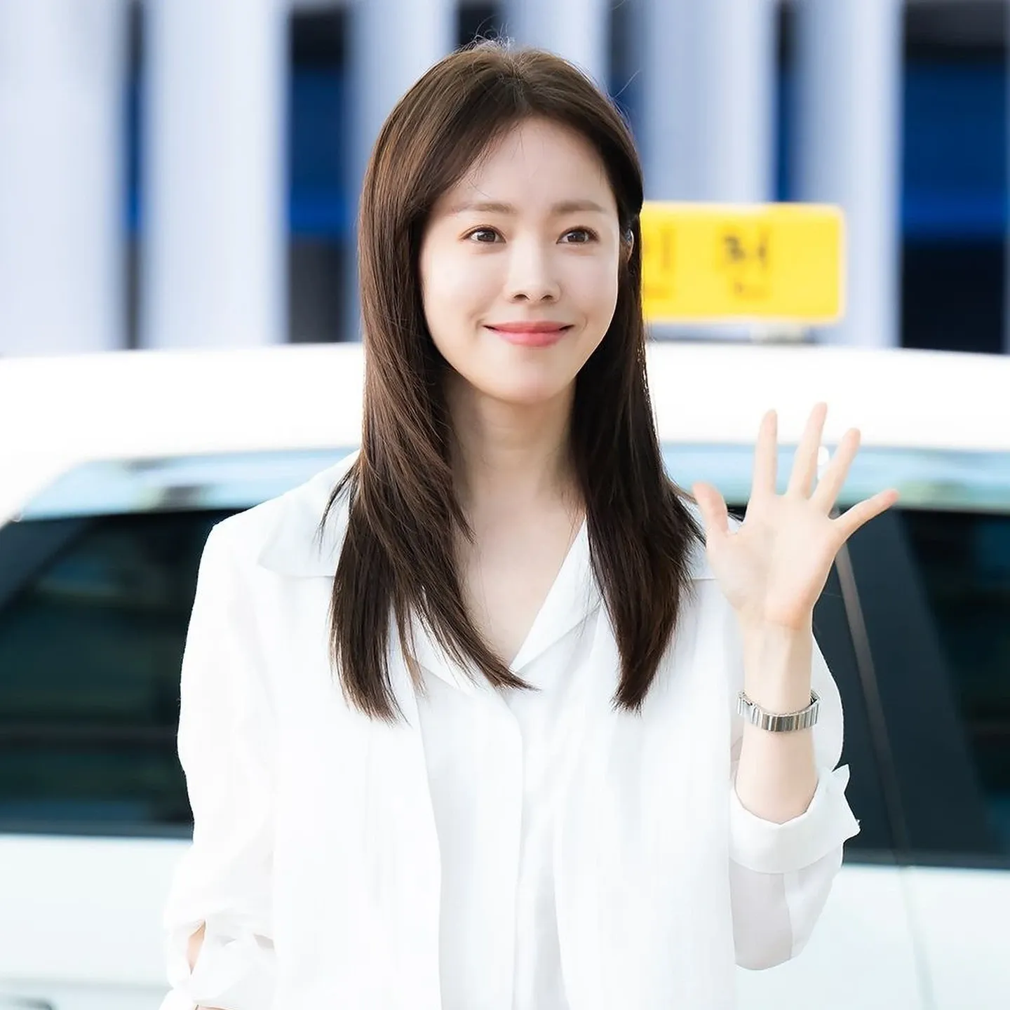 A moment captured by a fan of Han Jimin