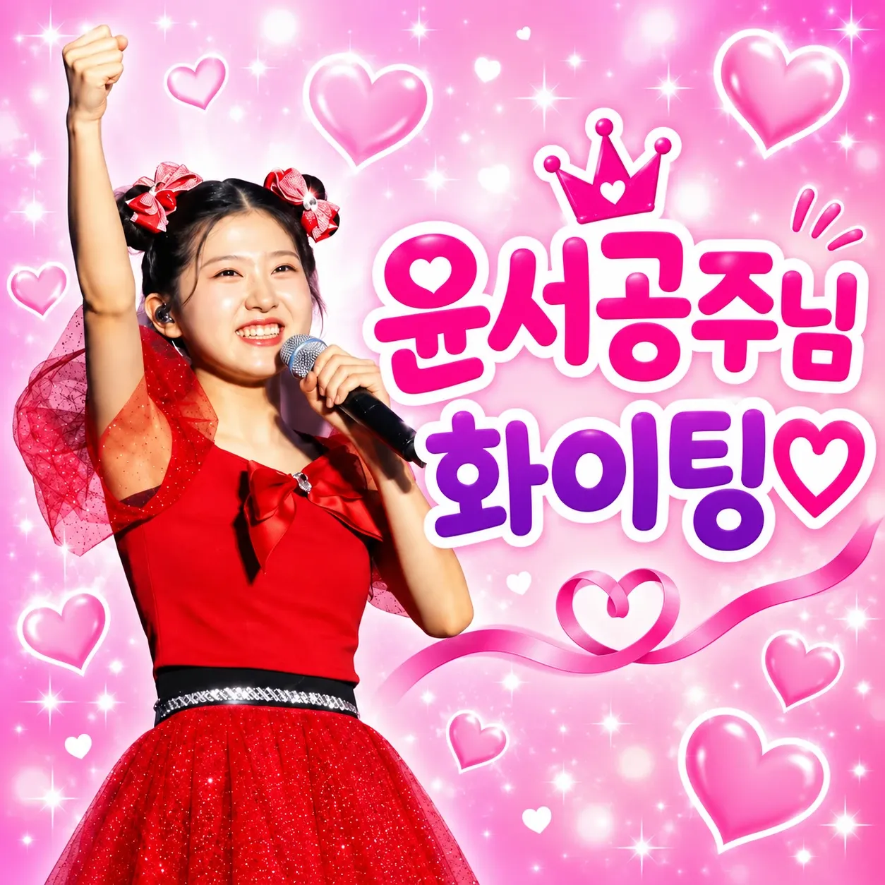 A moment captured by a fan of Yoon Yoonseo