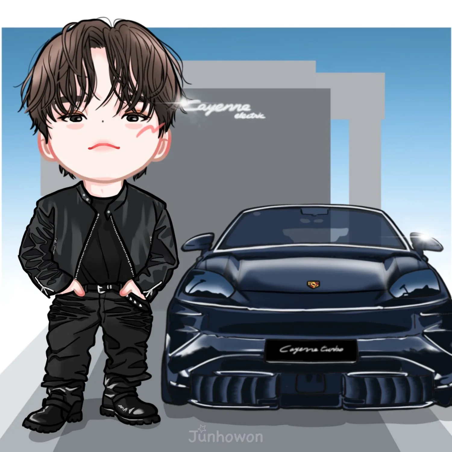 이준호의 비하인드 컷
