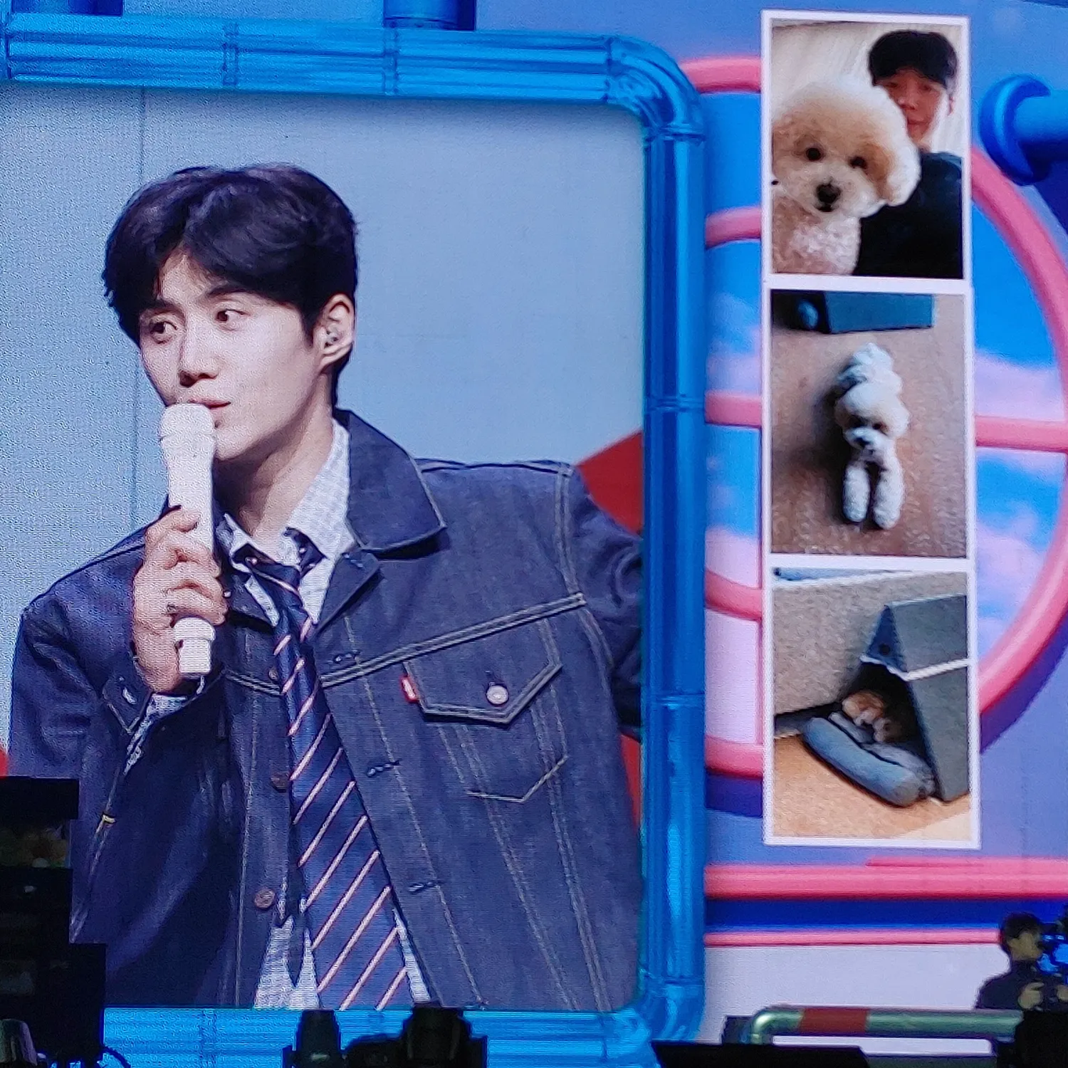 Behind-the-scenes cut of Kim Seonho
