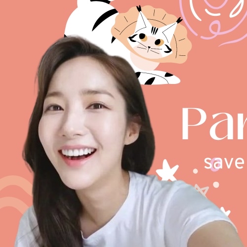 Behind-the-scenes cut of Park Minyoung