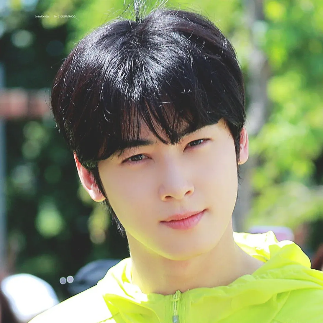 A moment captured by a fan of Cha Eunwoo