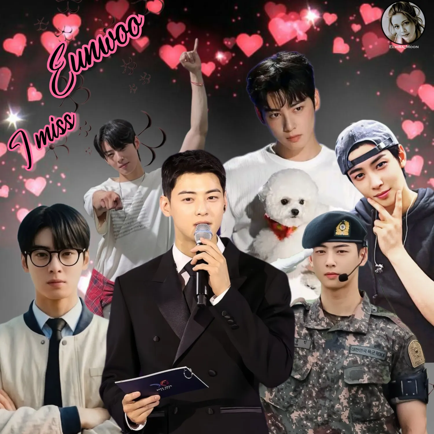A moment captured by a fan of Cha Eunwoo