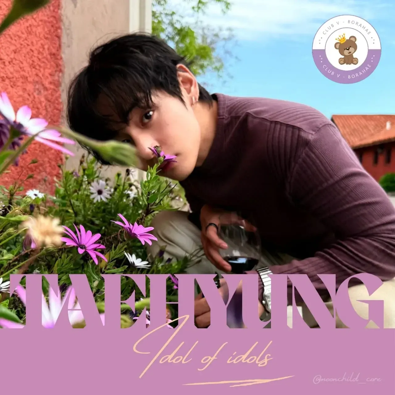 Behind-the-scenes cut of Kim Taehyung (V)