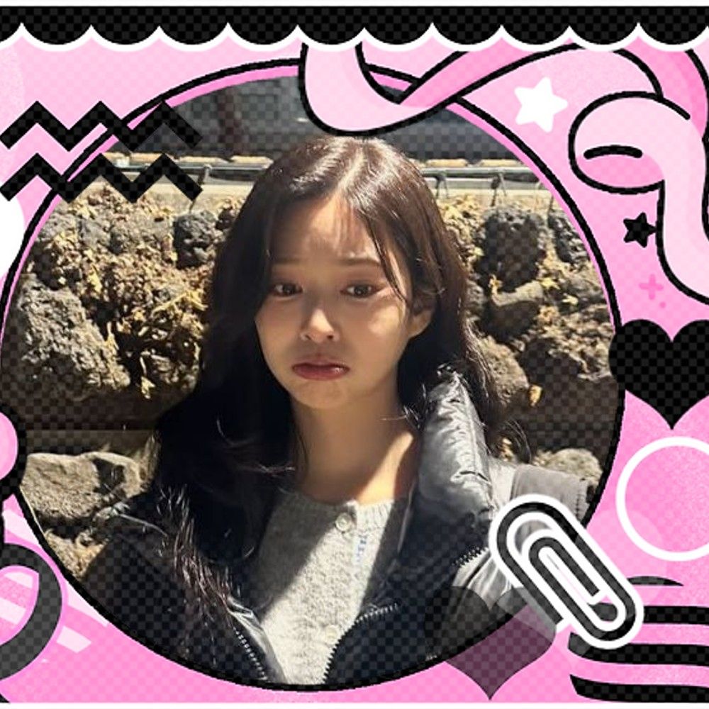 Behind-the-scenes cut of Kim Minju