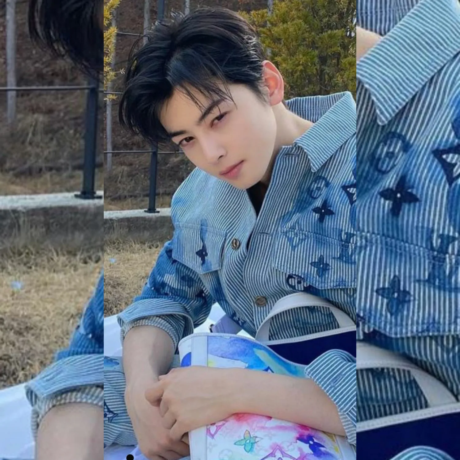 A moment captured by a fan of Cha Eunwoo