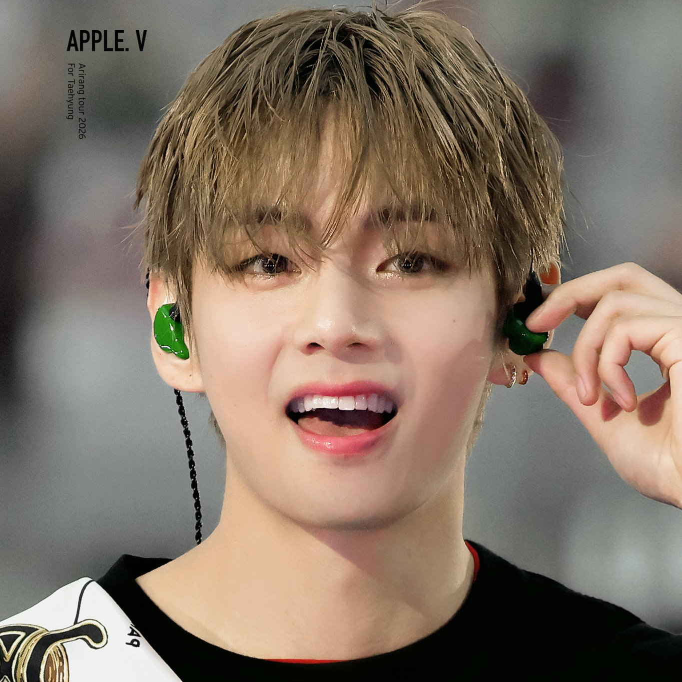 A moment captured by a fan of Kim Taehyung (V)