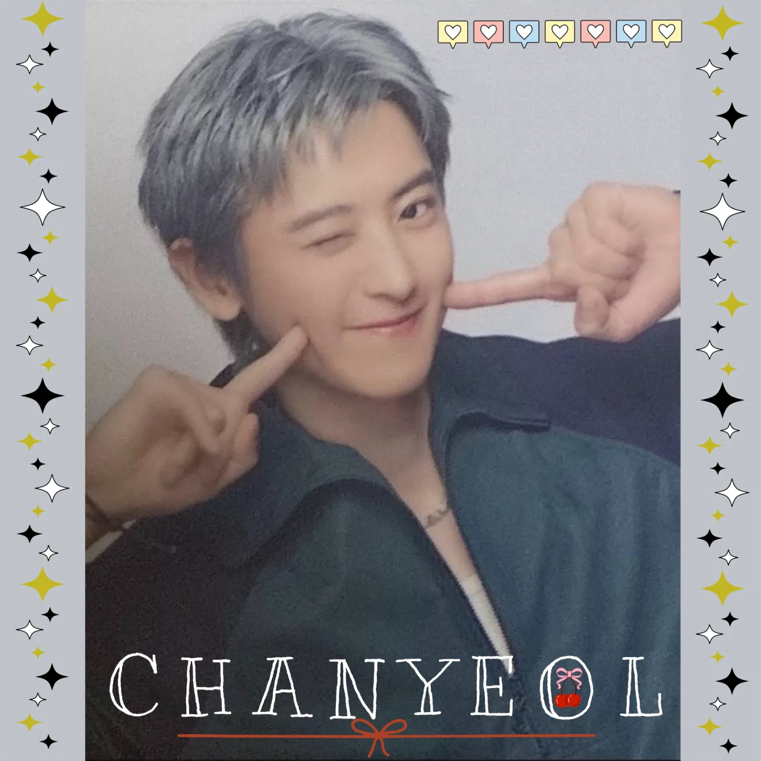 Behind-the-scenes cut of Chanyeol