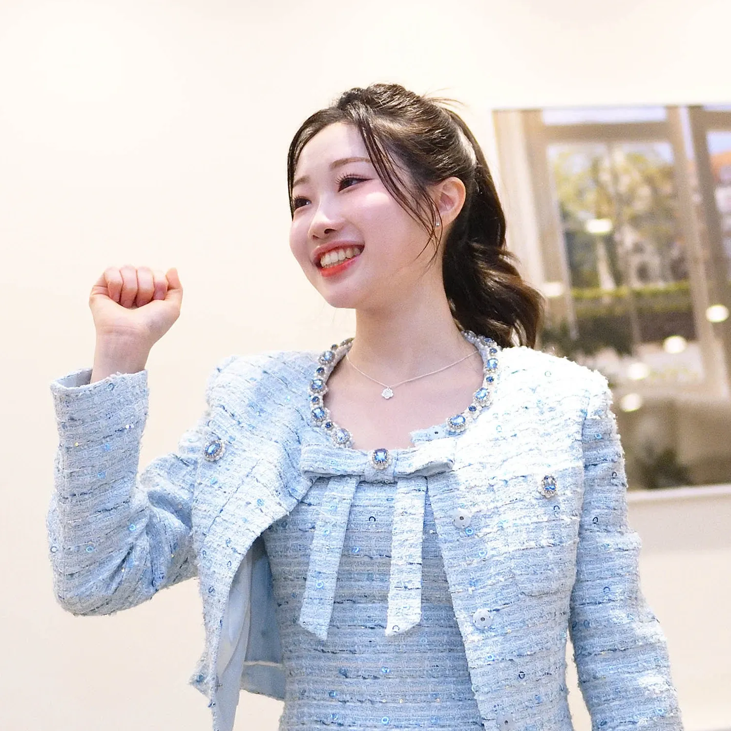 A moment captured by a fan of Jung Seojoo