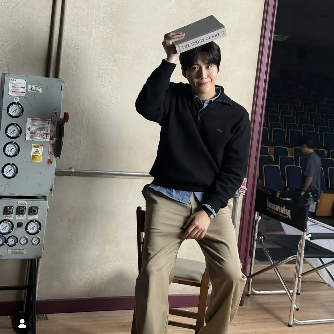 A moment captured by a fan of Kim Seonho
