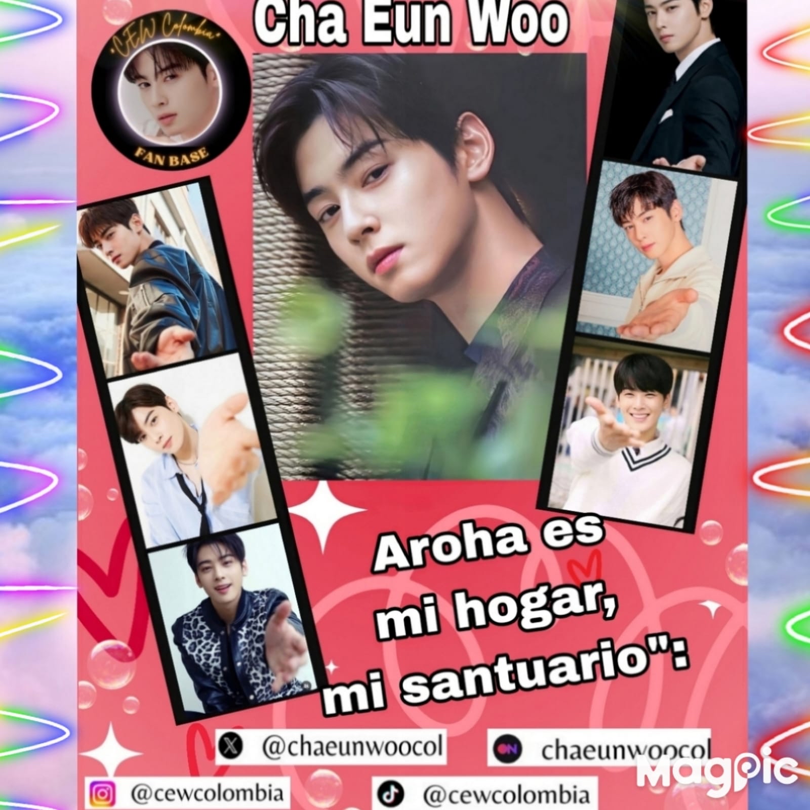 A moment captured by a fan of Cha Eunwoo