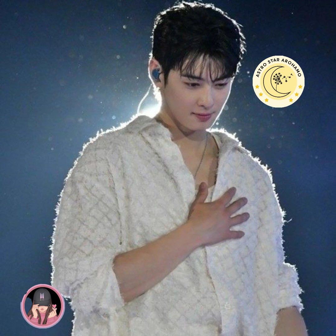 Behind-the-scenes cut of Cha Eunwoo