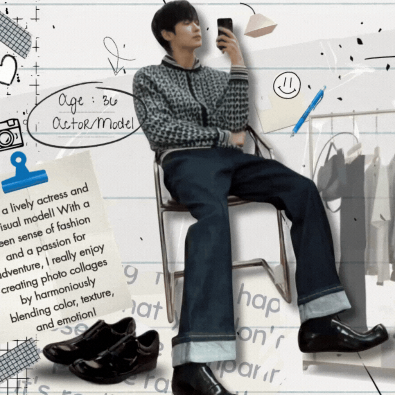 Recent activity shot of Byeon Wooseok