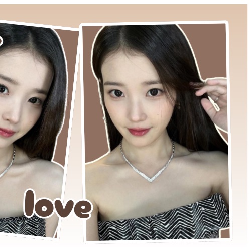 ファンが撮影したIUの瞬間