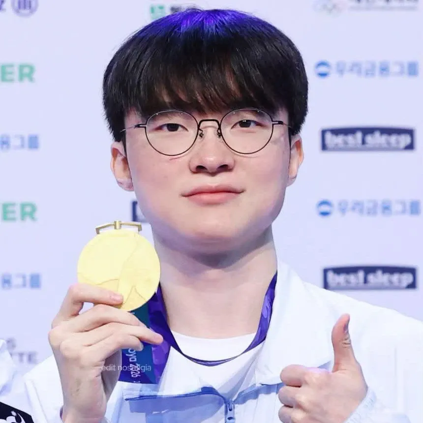 Recent activity shot of Faker