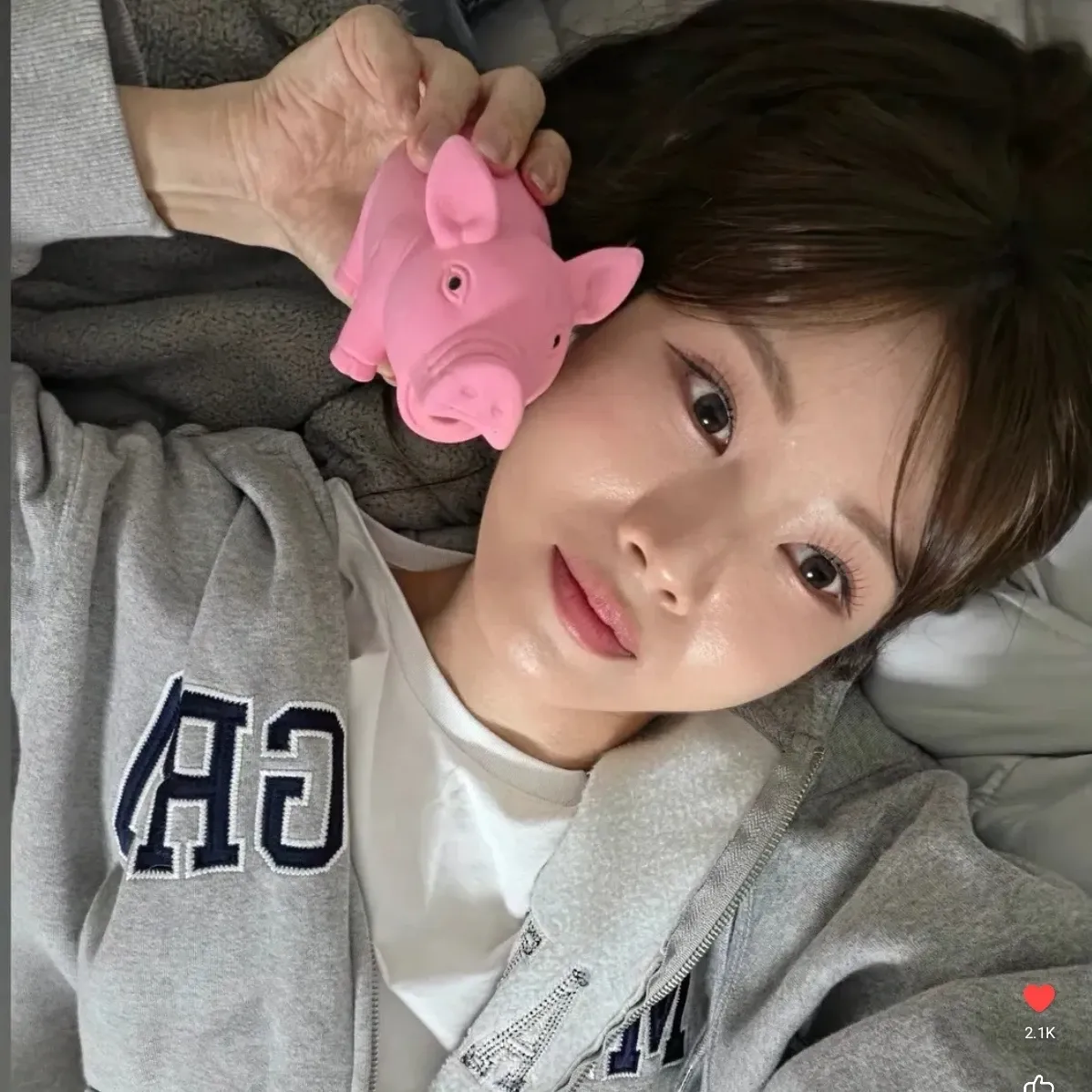 A moment captured by a fan of Bae Ahyeon