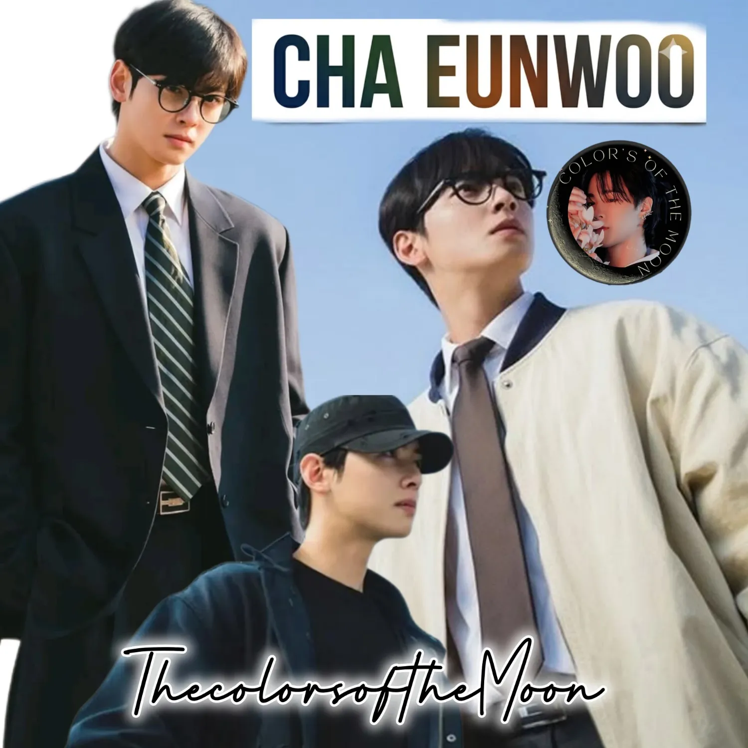 Behind-the-scenes cut of Cha Eunwoo
