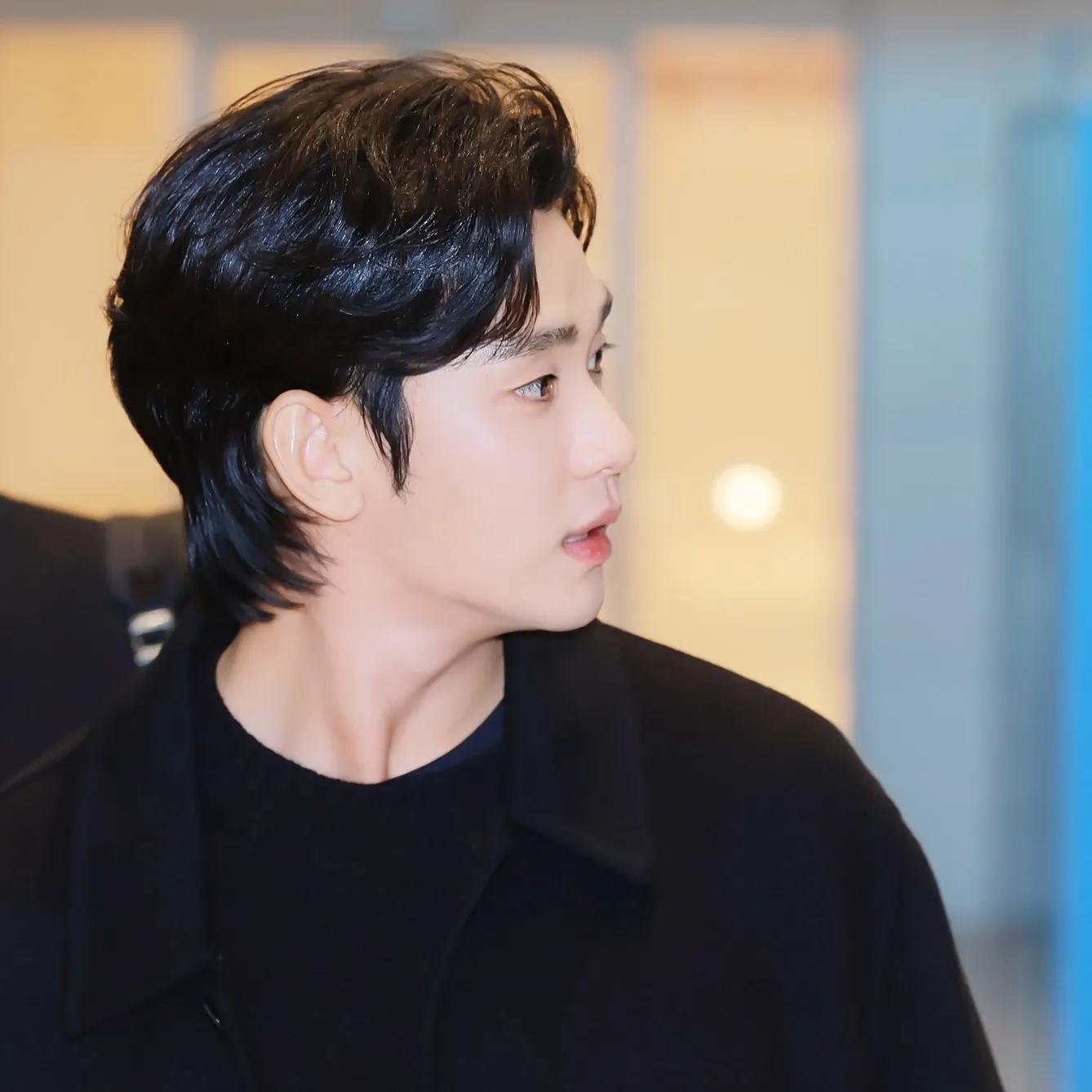 A moment captured by a fan of Kim Soohyun