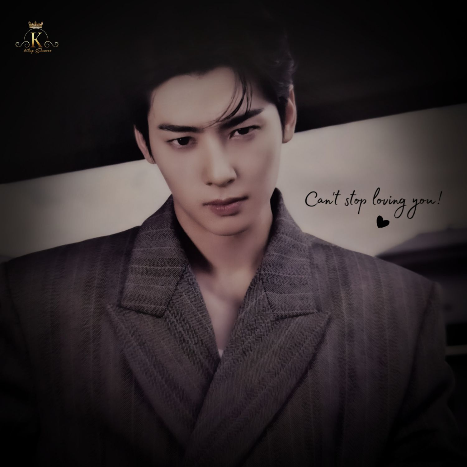 A moment captured by a fan of Cha Eunwoo