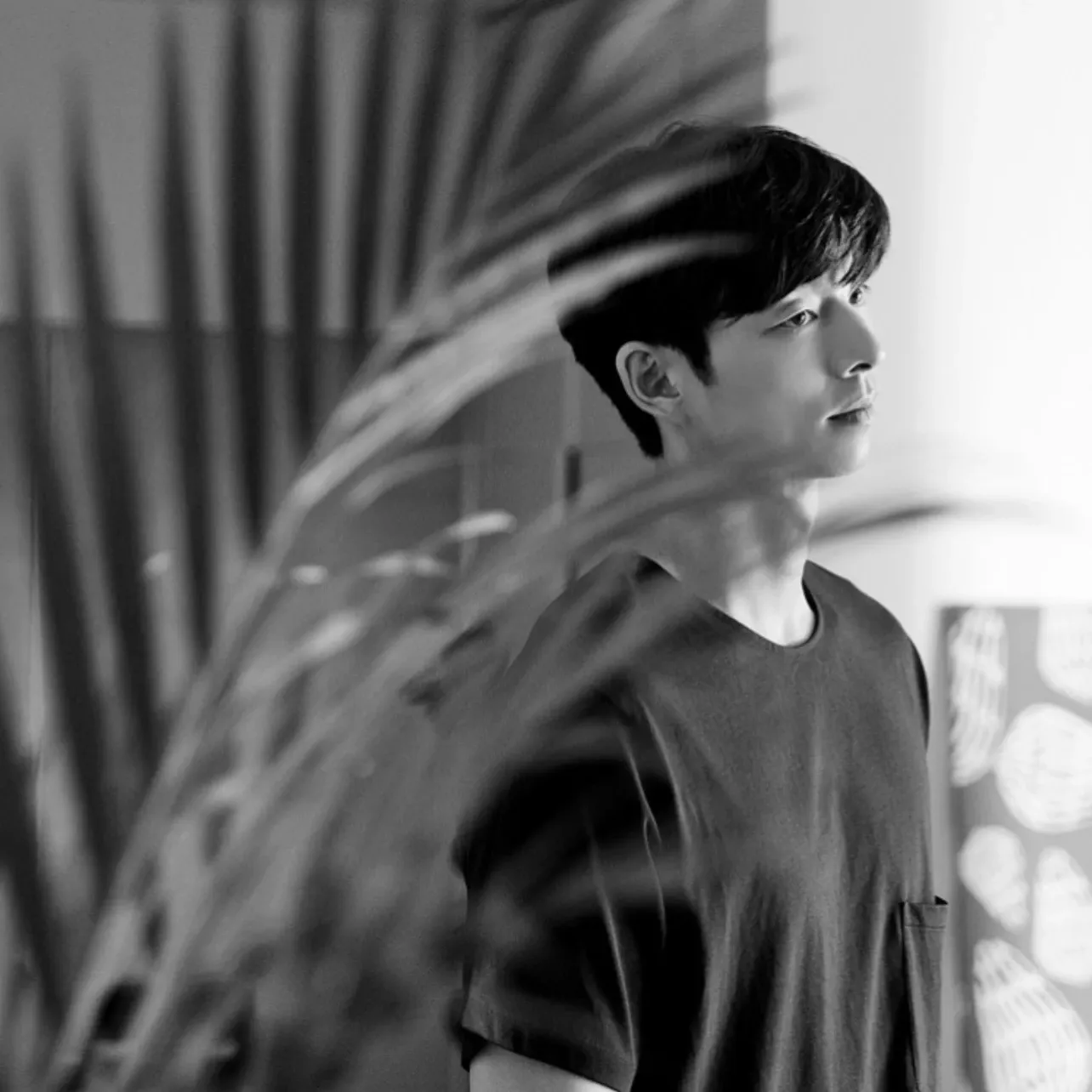 Recent activity shot of Gong Yoo