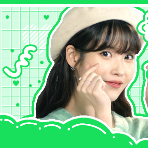 Behind-the-scenes cut of IU