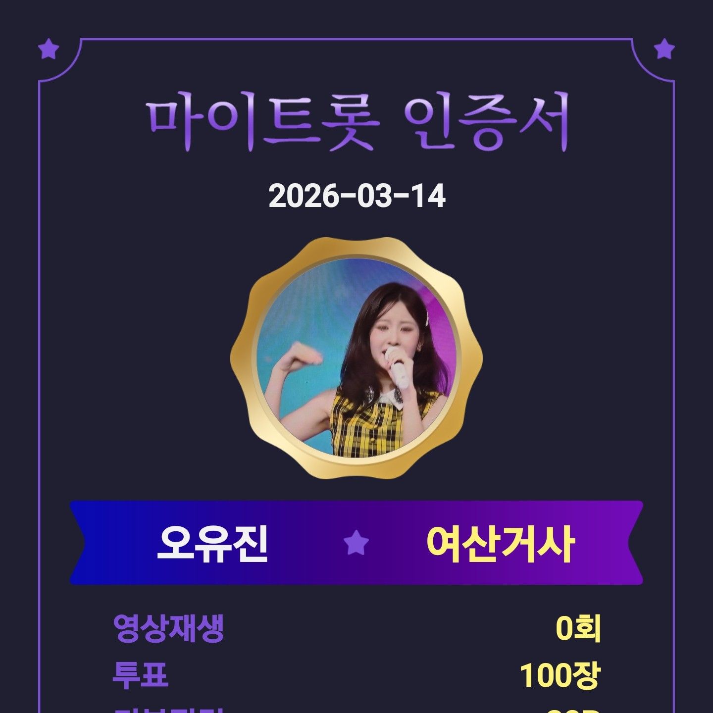 Oh Yujin的最新照片