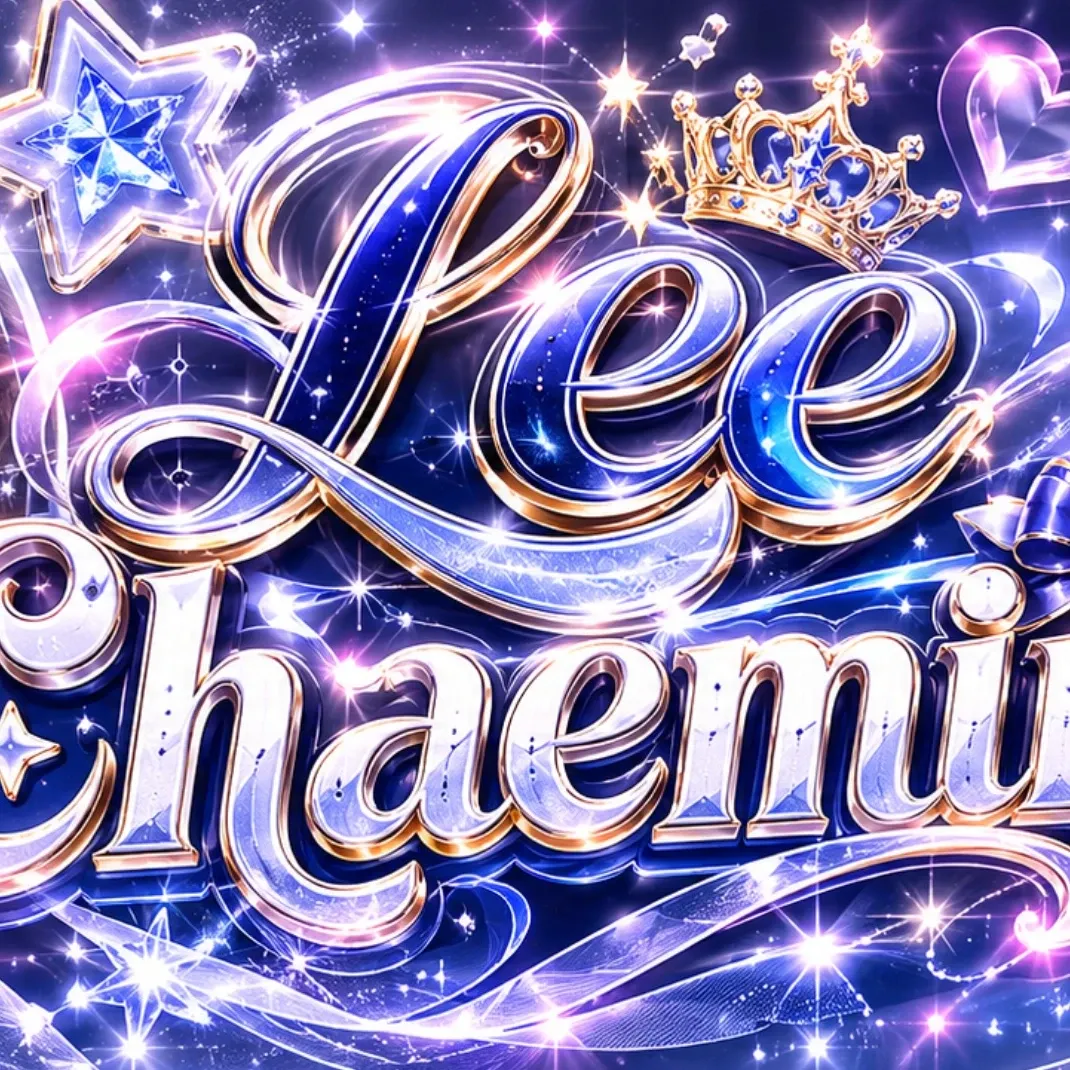 Behind-the-scenes cut of Lee Chaemin