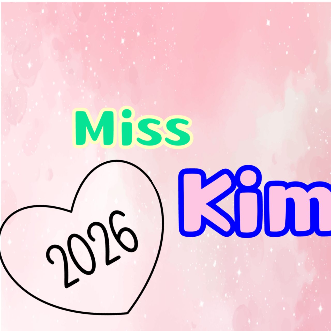 Recent activity shot of Miss Kim