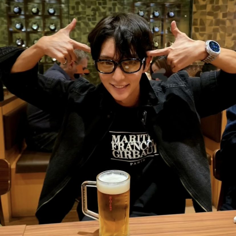 Recent activity shot of Lee Joongi