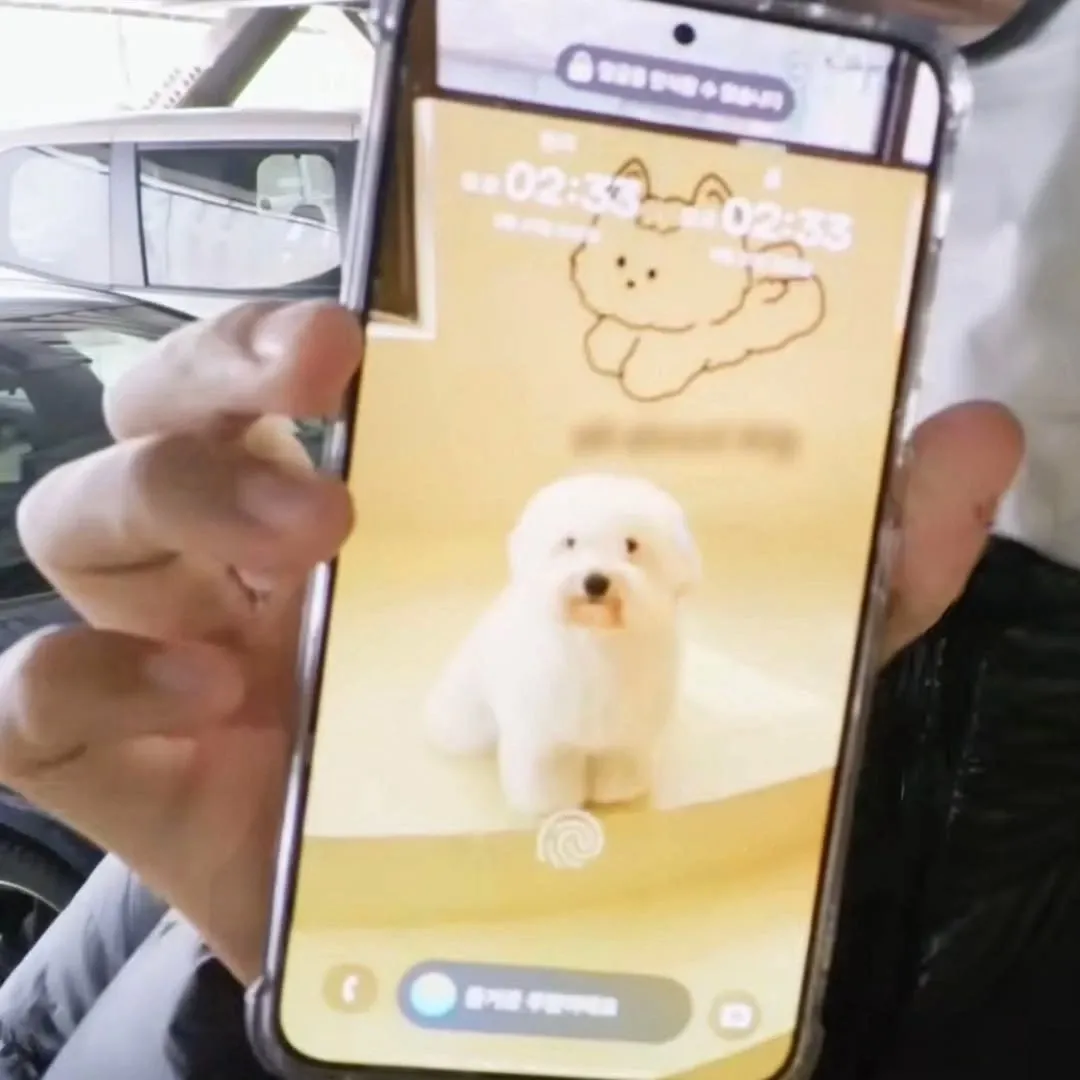 임영웅의 비하인드 컷