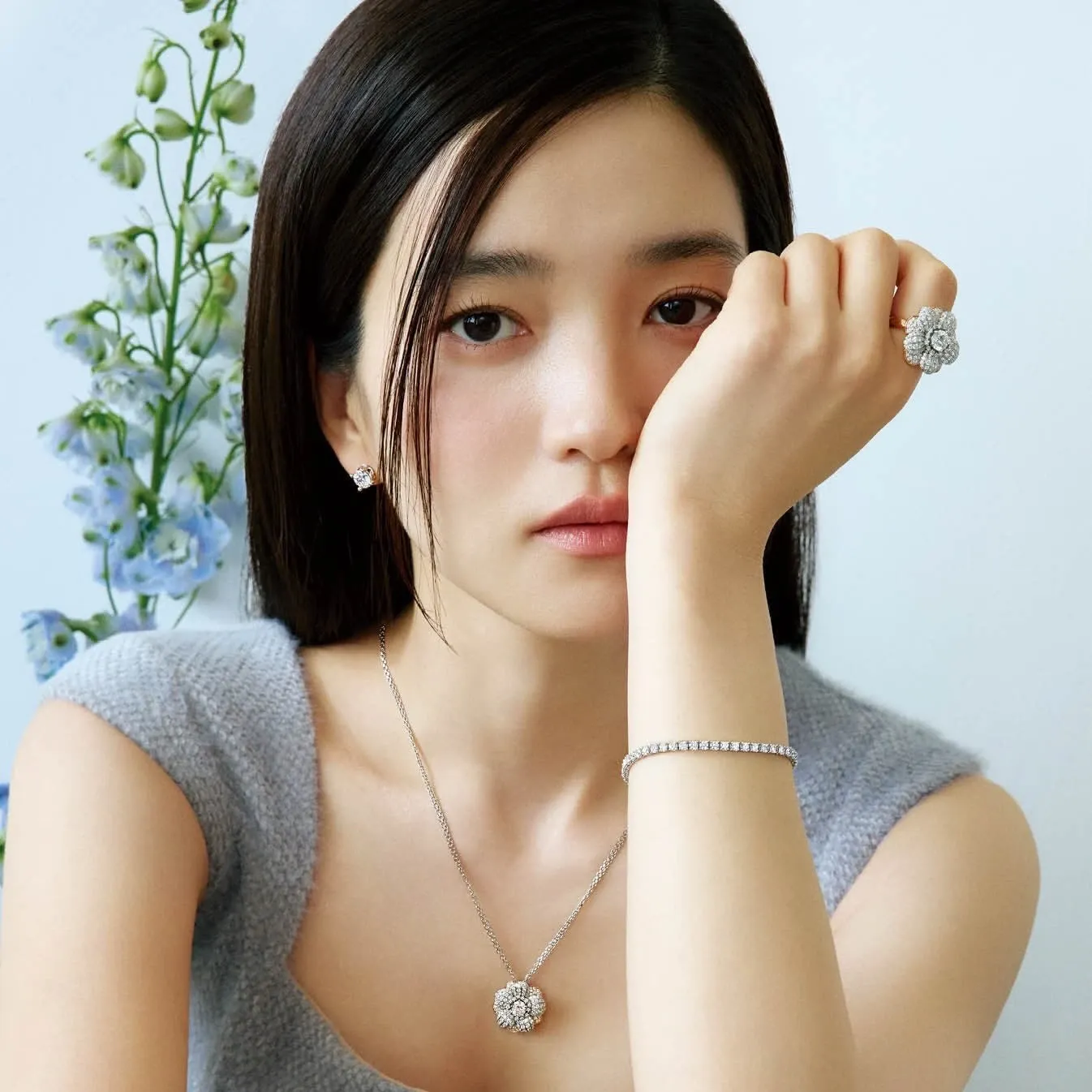 Behind-the-scenes cut of Kim Taeri