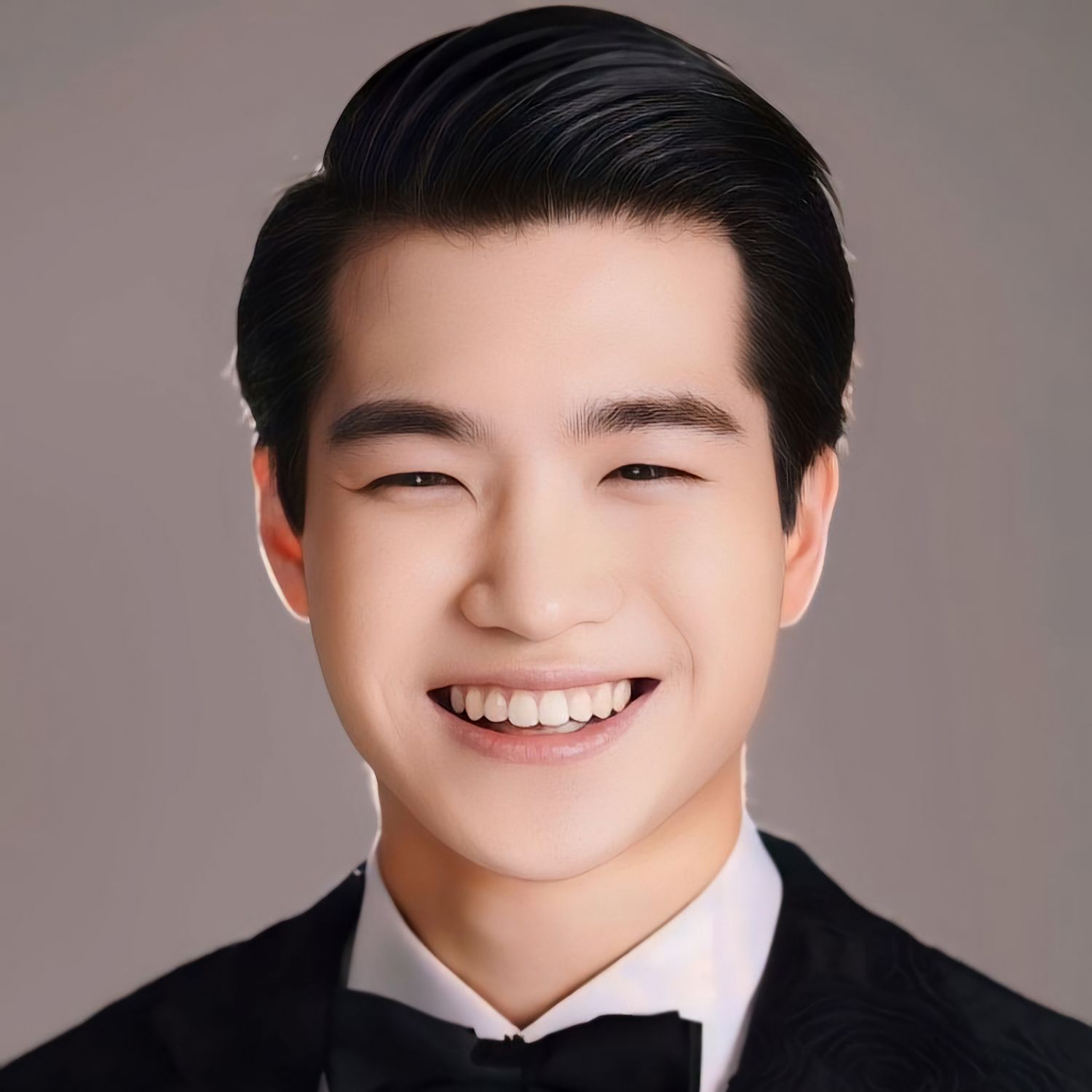 粉丝拍下的赵明燮瞬间